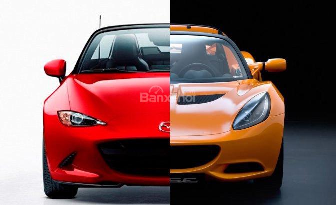 Mua xe ô tô Mazda MX-5 thay cho Lotus Elise.