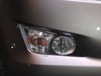 Cụm đèn sương mù của Toyota Innova 2016.