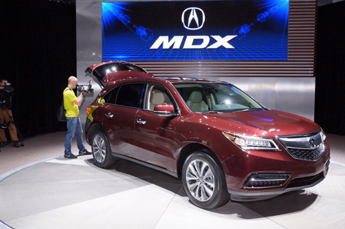 Hình ảnh Acura MDX 2014 rộng rãi hơn, nhẹ hơn số 1