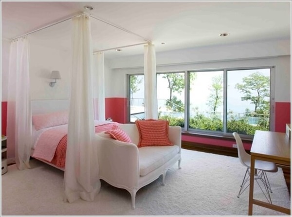 Mẹo trang trí phòng ngủ có trần cao đẹp ấn tượng