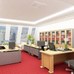 Các bộ phận quan trọng như ban điều hành công ty hoặc phòng kế toán tài chính... phải đảm bảo tụ khí.
